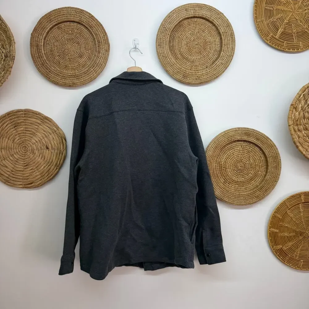 $110 Banana Republic Scuba Shirt Jacket Mens Large